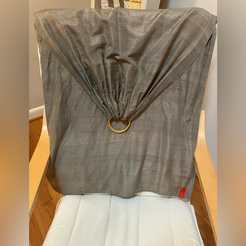 Sakura Bloom Simple Silk ring sling in “Stone”